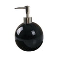 thumbnail image 3 of Dispensador de jabón de manos con bomba de 550 ml, recargable, para encimera de cocina y tocador. negro, 3 of 9