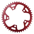 thumbnail image 3 of WFS Pulsar Chainring 44T 1/8" 110mm Old School BMX Single Speed Fixie , Red # WFS3076, 3 of 6