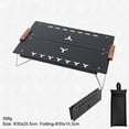 thumbnail image 2 of Mini Camping Table Folding Picnic Table Portable Ultralight Outdoor Table, 2 of 7