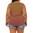 thumbnail image 4 of StSilkitty Plus Size Tank Tops for Womens Gradient Color Loose V Neck Blouses Summer Beach Lightweight Soft Shirts, 4 of 7