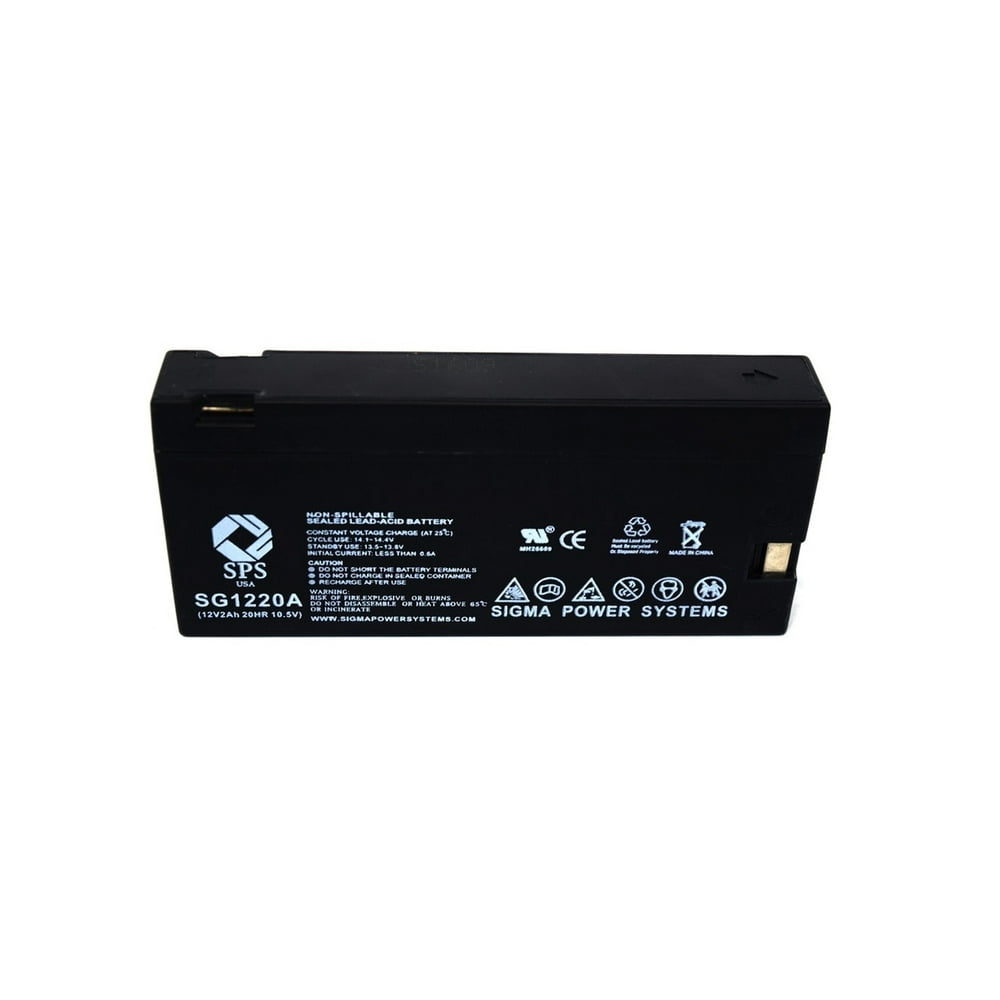 SPS Brand 12V 2Ah Replacement Battery for Panasonic Camcorders AG456UP