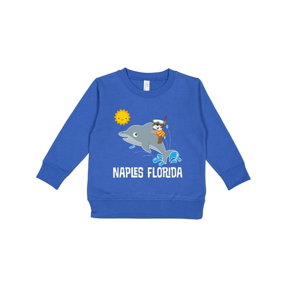 Inktastic Naples Florida Vacation Toddler Sweatshirt