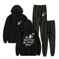 thumbnail image 4 of Peso Pluma Exodo Merch Hoodies Jogger Pants Set Winter Women Men Fashion New Logo Streetwear Sweatshirts, 4 of 5