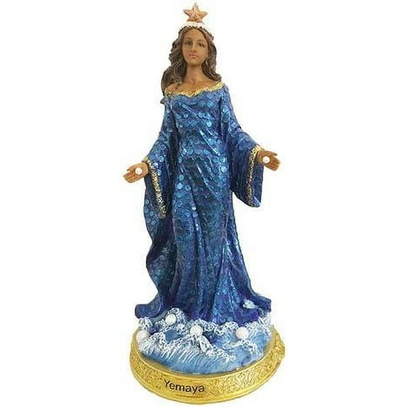 S
Santo Orisha Yemaya Sculpture Orisha Statue Yemaya Estatua Santeria Sculpture