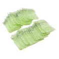 thumbnail image 3 of Drawstring Sheer Mesh Bag, Star Pattern Mesh Bags Transparent  For Wedding Light Green, 3 of 8