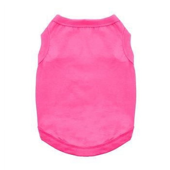 100% Cotton Dog Tanks - Rasberry Sorbet