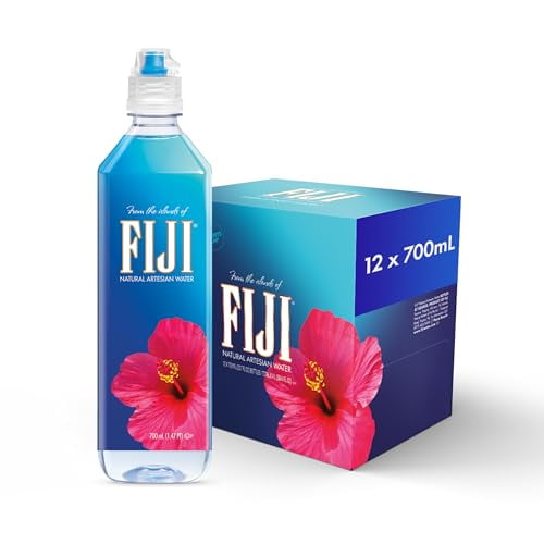 Natural Artesian Bottled Water 700 mL / 23.7 Fl Ounce (Pack of 12) - Sports Cap