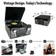 thumbnail image 3 of Tocadiscos Retro Bluetooth Victrola Negro con Centro Multimedia y Altavoces Integrados, 3 of 5