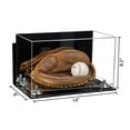 thumbnail image 2 of Acrylic Baseball Catchers Glove Display Case with Mirror, Wall Mount, Silver Risers and Clear Base (A011-SR), 2 of 3