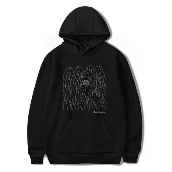 Phoebe Bridgers Ghost Merch Hoodie Pockets Drawstring Unisex Hooded Sweatshirt Fashion Clothing