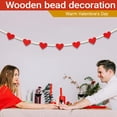 thumbnail image 4 of wooden beaded decorative ornament, Shelf Display, Fireplace, Wall Decor, 4 of 8