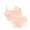 Hot Pink, variant on Elainilye Fashion Wireless Pushup Bra for Women Padded Bras with Briefs Set Comfortable Lace Breathable Bra Underwear Set,Pink