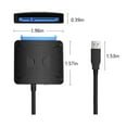 thumbnail image 2 of Adaptador de disco USB 3.0 a SATA Methold Cable HDD SSD Tipo-C, 2 of 6