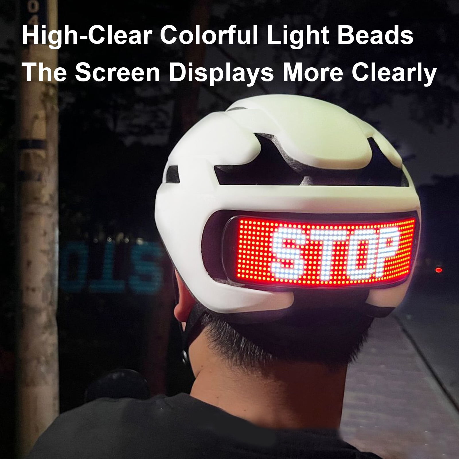 Helmet Smart LED Riding Helmet With Signal Light Speedometer Remote Control Support BT App Programming