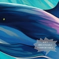 thumbnail image 3 of Dolphin Translucent Chiffon Silk Hair Scarf Lightweight Breathable Shawl for Women 180x73cm 70.86x28.7in, 3 of 6