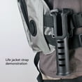 thumbnail image 4 of Elainilye Fishing Rod Holder, Portable Waist Belt Fishing Rod Holder, for Outdoor, Lightweight, 7.11In,Khaki, 4 of 7