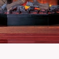 thumbnail image 5 of Procom Deluxe Full Size Electric Fireplace with Remote Control Dark Oak Finish Model# SFE33RE-DO, 5 of 5