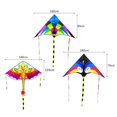 thumbnail image 2 of Colorful Rainbow Kite Deltas Long Tail Nylon Outdoor Surf Kid Toys Flying Kid With Kite Kites Kids Outdoor Toys heqiyong toy, 2 of 2