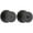 Black, variant on Kwikset Pismo Knob with Round Rose Privacy in Venetian Bronze
