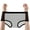 Black, variant on Transparent Panties for Women See Through Mesh Sheer Underwear Seamless Mid Rise Thin Briefs