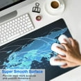 thumbnail image 4 of Empower Your Gaming Skills: XXL World Map Mouse Pad with Non-Slip Base & Stitched Edges (31.5x11.8 Inch), 4 of 7