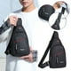 thumbnail image 5 of Xihbxyly Bolso Bandolera Pequeño, Correa Ajustable para El Hombro, Diseño con Orificio para Auriculares, Compacto y Versátil, Ideal para Viajes y Actividades Al Aire Libre, Unisex para Hombre y Mujer, 5 of 7