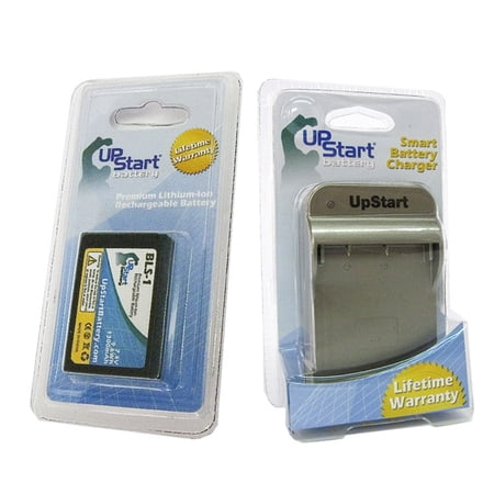 Olympus PEN E-PL1 Battery and Charger - Replacement for Olympus BLS-1 Digital Camera Batteries and Chargers (1150mAh  7.4V  Lithium-Ion)
