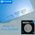 thumbnail image 2 of Original YINHE Moon 12 BLUE Table Tennis Rubber Galaxy Pips-In YINHE Ping Pong Rubber Astringent sponge For backhand Medium soft, 2 of 6