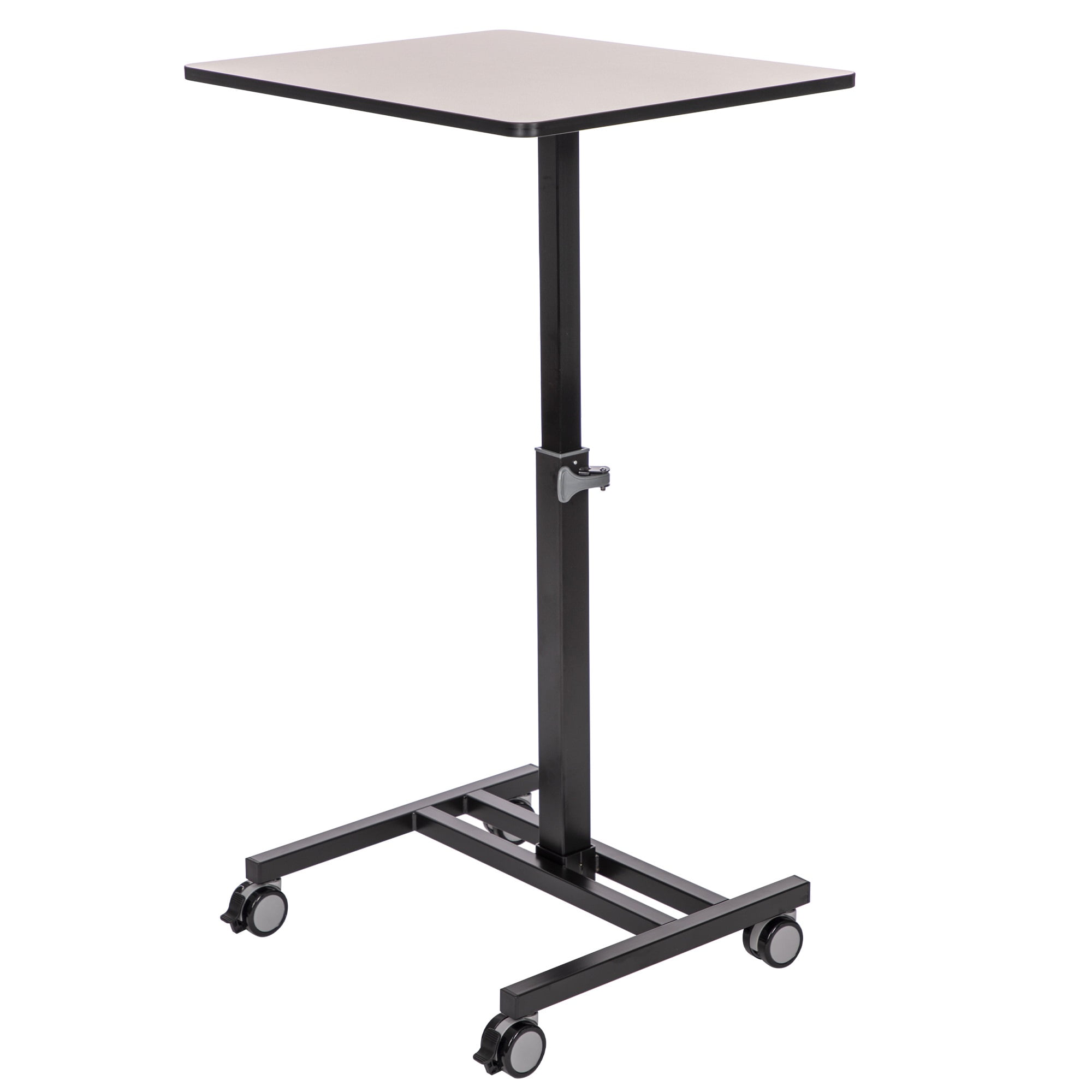 Hampden Furnishings Sit And Stand  Hight Adjustable Accomadesk With Casters