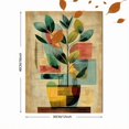 thumbnail image 3 of Qisvanset Abstract Cityscape Canvas Print 12x16 Inch Restaurant Decor, 3 of 8