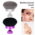 thumbnail image 2 of Brocha de maquillaje con forma de hongo con mango, multiusos, para autobronceador, polvos sueltos sintéticos, rubor, rostro y cuerpo., 2 of 8