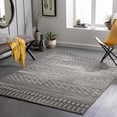 thumbnail image 2 of Tevazu Taupe 6'7" x 9' Global Rectangle Area Rug, 2 of 2