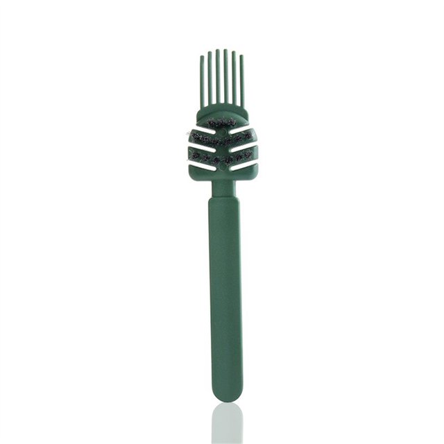 Guardurnaity Peluquería doméstica Cepillo de peluquería Peine Grasa PP Herramienta de limpieza de plástico Cepillos Accesorio de mantenimiento Type3 NO3