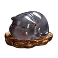 thumbnail image 3 of Tea Pet Cat Animal Statue Desk Ornament Color Change Cute Resin Crafts Sculpture Style A, 3 of 9