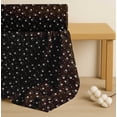 thumbnail image 4 of Soimoi Brown Cotton Poplin Fabric Dot & Floral Printed Craft Fabric by The Yard 56 Inch Wide, 4 of 7