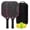 Set - Red, variant on USAPA Approved Carbon Fiber Pickleball Paddles(16mm) Sandblasted Surface T700 Pickle Ball Rackets for All Skill Level Bubble, Set of 2 Paddles, 4 Balls