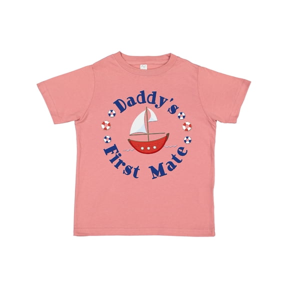 Inktastic Daddy's First Mate Boys or Girls Toddler T-Shirt