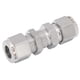 thumbnail image 3 of Raccord de cloison à compression à double virole en acier inoxydable 316, accessoire de connecteur Ф1/2, 3 of 4