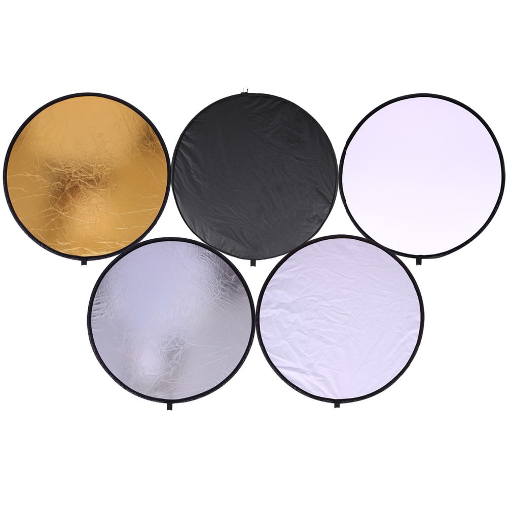 80cm 5in1 Portable Collapsible Light Photography Photo Reflector for Studio 