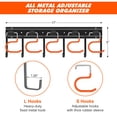 thumbnail image 2 of Tool Organizer TVKB All Metal 34'' Wall Mount Garage, 2 of 7