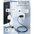 thumbnail image 2 of Gigabit Ethernet Adapter for Fire TV Stick, 1000Mbps Micro USB to RJ45 TV Stick Ethernet Adapter Compatible with Fire TV Stick 4K/ 4K Max, Chromecast Ultra, 2 of 9
