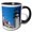 Black/White, variant on 3drose, Massachusetts, Cape Cod Light, Lighthouse - Us22 Wbi0502 - Walter Bibikow, 11oz Two-tone Black Mug