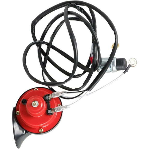 waltyotur 12V Electric Horn Kit Replacement for EZGO Club Car Yamaha UTV ATV Golf Cart