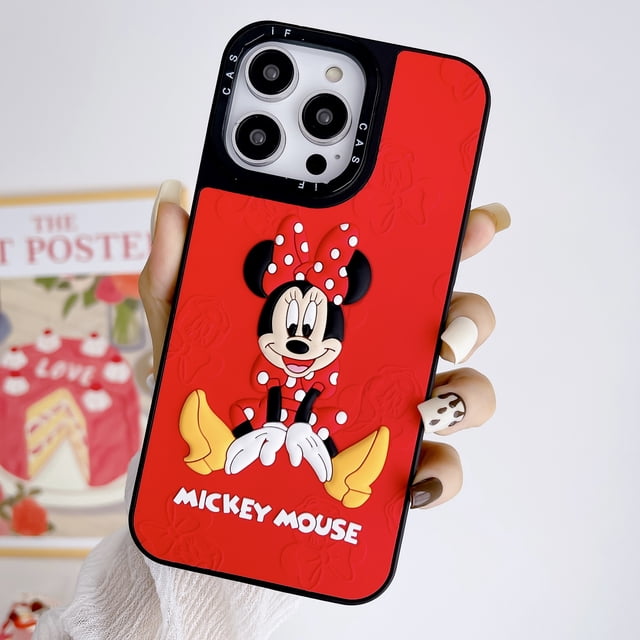 Caja del teléfono de dibujos animados 3D Hello Kitty para Iphone 15 15 pro max 14 14 promax