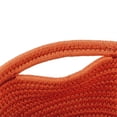 thumbnail image 5 of Truu Design Set of 3 Oblong Cotton Rope Orange Baskets, 5 of 5