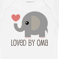 thumbnail image 4 of Inktastic Grandchild Loved by Oma Boys or Girls Baby Bodysuit, 4 of 5