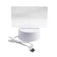 thumbnail image 2 of Girlsshop Note Board Creative Led Night Light Usb Message Board Holiday Light With Pen,calendar, 2 of 9