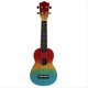 thumbnail image 3 of Ukelele Soprano de Madera de 21 Pulgadas, Guitarra Hawaiana, Guitarra para Estudiantes y Niños, Arcoíris., 3 of 8