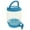 Sky Blue, variant on 3.3L/5.5L/7.5L Plastic Beverage Dispenser With Tap, Foldable Party Drink Dispenser For Bbq & Events, Leakproof Portable Drink Container(3.5L)