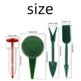 thumbnail image 7 of 6 Pcs Mini Seed Spreader Set, Trianu Mini Sowing Seed Dispenser, Small Seed Planter Tool, Manual Seedlings Dibber and Widger Set, Seed Sower Spreader Handheld for Tiny Seeds (Green), 7 of 7